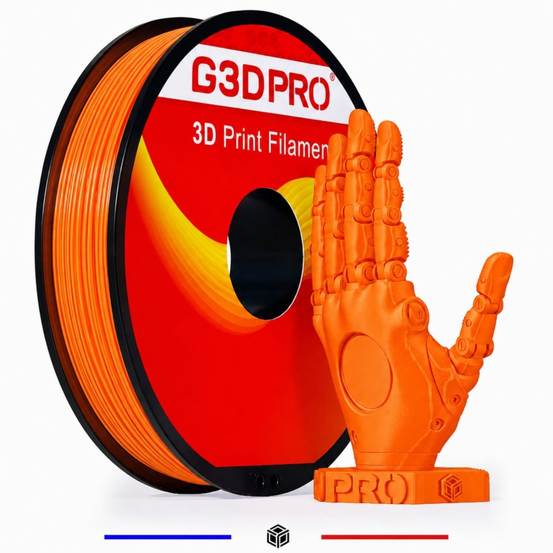 Fil 3D ABS 500g 1.75mm Orange Fil 3D ABS 500g 1.75mm Orange
