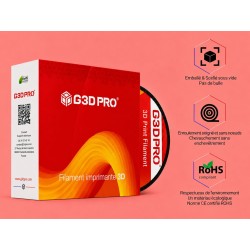 Fil 3D ABS 500g 1.75mm Rouge