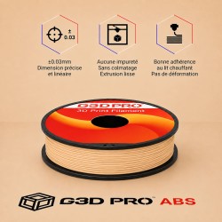 Fil 3D ABS 500g 1.75mm Skin
