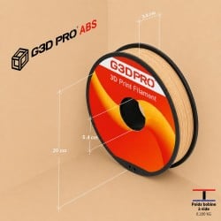 Fil 3D ABS 500g 1.75mm Skin