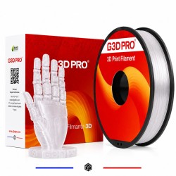 Fil 3D ABS 500g 1.75mm Transparent