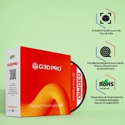 Fil 3D ABS 500g 1.75mm Vert