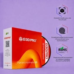 Fil 3D ABS 500g 1.75mm Violet