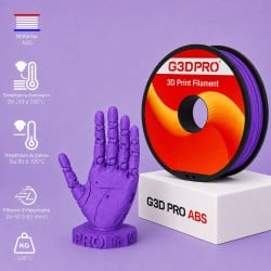 Fil 3D ABS 500g 1.75mm Violet