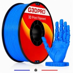 Filament 3D ABS Fluorescent 1.75 mm Bleu