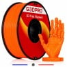 Filament 3D ABS Fluorescent 1.75 mm Orange Filament 3D ABS Fluorescent 1.75 mm Orange