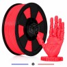 Filament 3D ABS Fluorescent 1.75 mm Rouge rose