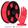 55 - Filament 3D ABS Fluorescent 1kg Rouge rose 1.75 mm