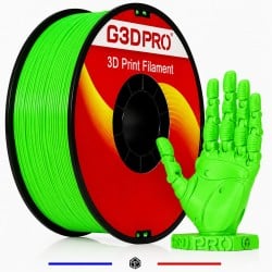 Filament 3D ABS Fluorescent 1.75 mm Vert