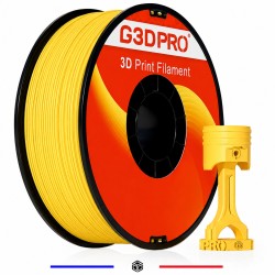 Filament Jaune G3D PRO PETG 1Kg 1.75mm - Grossiste 3D