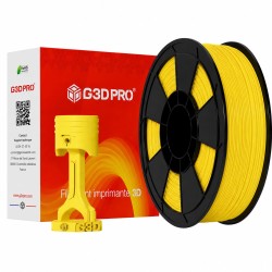 Filament Jaune G3D PRO PETG 1Kg 1.75mm - Grossiste 3D