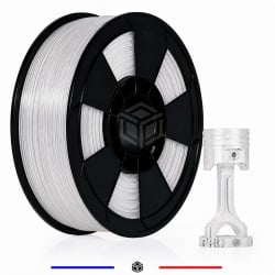 Filament 3D PETG 1 Kg Transparent 1.75 mm