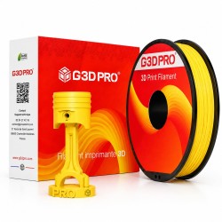 Filament Jaune 500g G3D PRO PETG 1.75mm - Grossiste 3D
