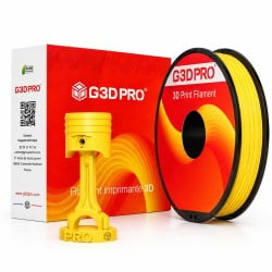 Filament Jaune 500g G3D PRO PETG 1.75mm - Grossiste 3D
