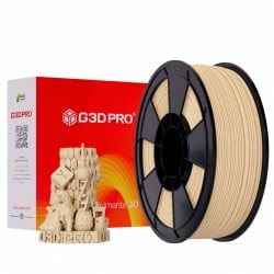 Filament PLA Bois Chêne Blanc 1 kg 1,75 mm - G3D PRO®