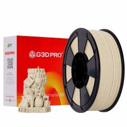 Filament PLA Érable 1 kg 1,75 mm – Aspect Bois Cendré | G3D PRO