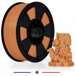 FILAMENT 3D PLA-wOOD1 KG 1.75 MM BOIS FONCE