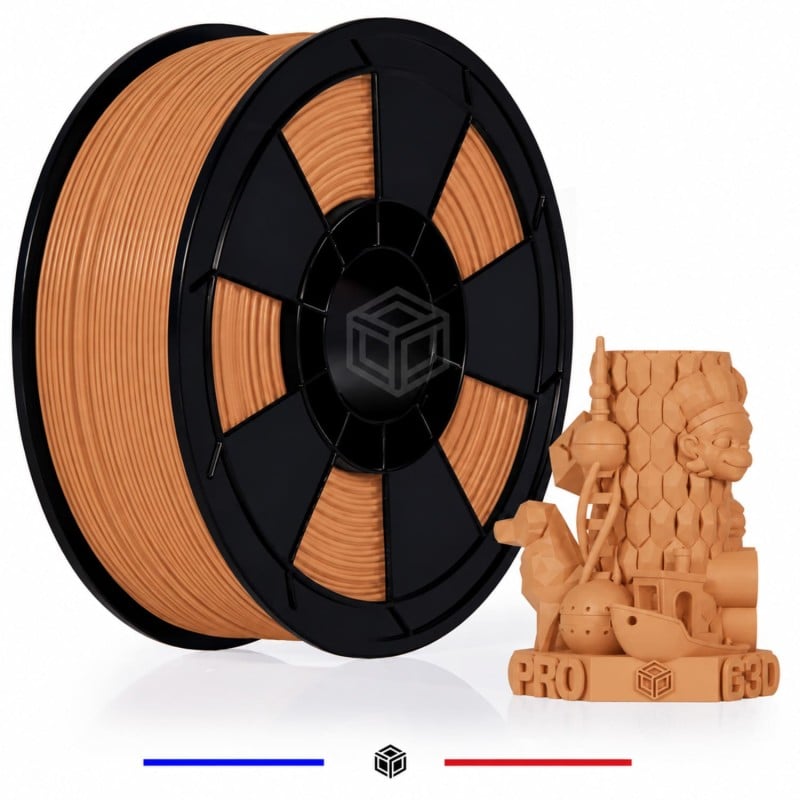 FILAMENT 3D PLA-wOOD1 KG 1.75 MM BOIS FONCE FILAMENT 3D PLA-wOOD1 KG 1.75 MM BOIS FONCE