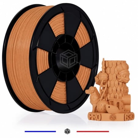 FILAMENT 3D PLA-wOOD1 KG 1.75 MM BOIS FONCE