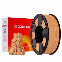 PLA Cerisier 1 kg 1,75 mm – Filament Effet Bois Rosé | G3D PRO