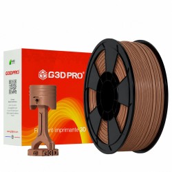 Filament PETG Cuivre 1 kg 1,75 mm – Teinte Cuivrée | G3D PRO