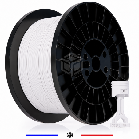 Bobine de filament PETG Matte Blanc 5 kg G3D PRO® 1,75 mm