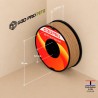 Dimensions de la bobine PETG marron clair G3D PRO 1 kg - diamètre 200 mm, largeur 66 mm, trou 55 mm Dimensions de la bobine PETG marron clair G3D PRO 1 kg - diamètre 200 mm, largeur 66 mm, trou 55 mm