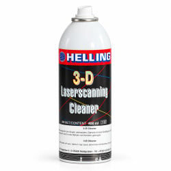 Helling 3D Laserscanning Cleaner 400 ml, aérosol nettoyant pour les surfaces avant et après scan 3D Helling 3D Laserscanning Cleaner 400 ml, aérosol nettoyant pour les surfaces avant et après scan 3D