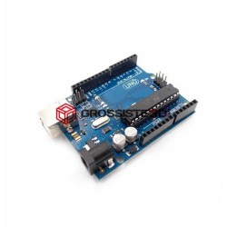 Carte UNO R3 ATmega328P ATMEGA16U2 avec Câble USB Compatible Arduino