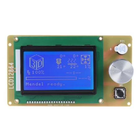 écran contrôle LCD Anet 12864 Imprimante 3D Reprap RAMPS1.4