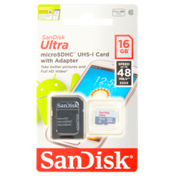 Carte micro SDHC sandisk 16G