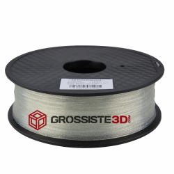 Filament 3D paillette transparent PLA 3mm