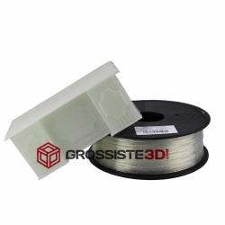 Filament 3D paillette transparent PLA 3mm