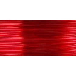  Filament 3D PLA 3mm Translucide Rouge métre