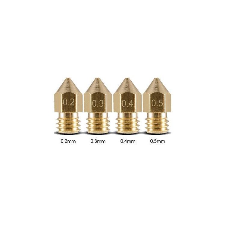 Pack de 4 Buses MK8 PLAT M6 Laiton Pack de 4 Buses MK8 PLAT M6 Laiton