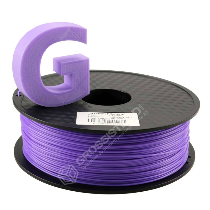 Fil 3D PLA 500g 1.75 mm lavande