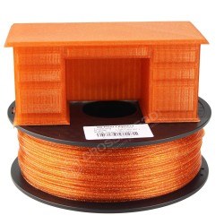 Filament 3D paillette rouge or  PLA 1.75 mm