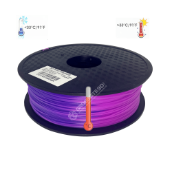 Filament 3D PLA Thermosensible 500g Bleu - Violet 1.75mm