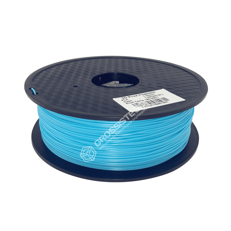 Fil 3D 3 Kg PLA 1.75 mm Cyan