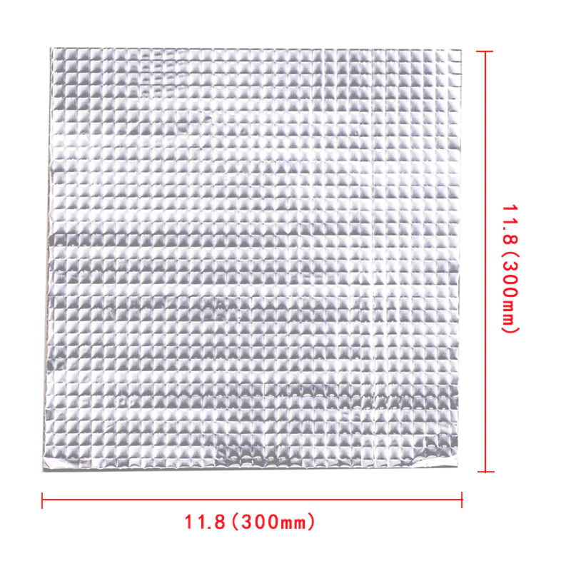 Adhésif Isolation thermique plateau chauffant imprimante 3D 200x200mm