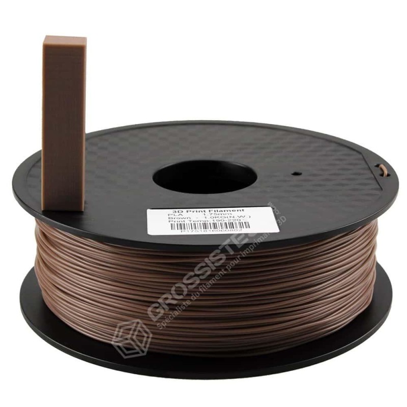 Fil 3D ABS 500g 1.75mm marron