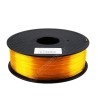 Filament 3D 2.85 mm PLA Translucide 1 Kg Orange