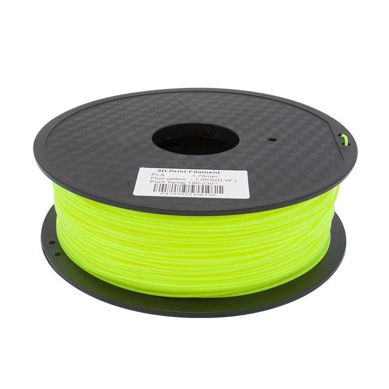 Filament 3D PLA Phosphorescent 1 kg 1.75 mm Cyan