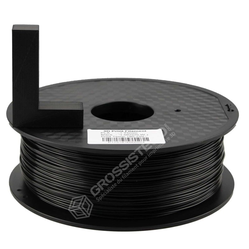 Achat filament PLA noir pour impression 3D - POLYMIX 3D