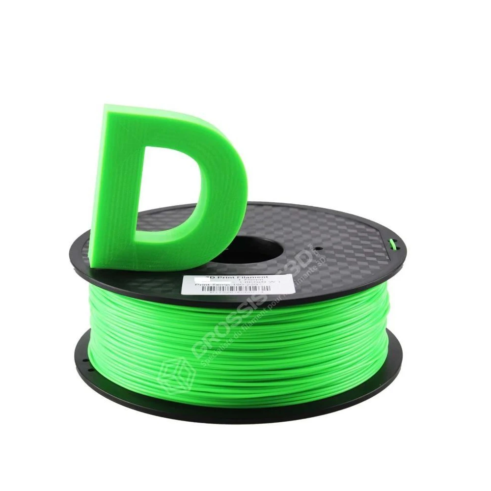 Filament 3D Fluorescent Vert ABS 3.00 mm