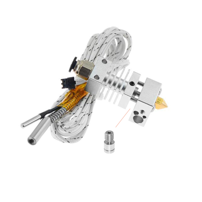 KIT EXTRUDEUR CR8 CR10 TETE LARGE 0.4mm 12V 50W KIT EXTRUDEUR CR8 CR10 TETE LARGE 0.4mm 12V 50W