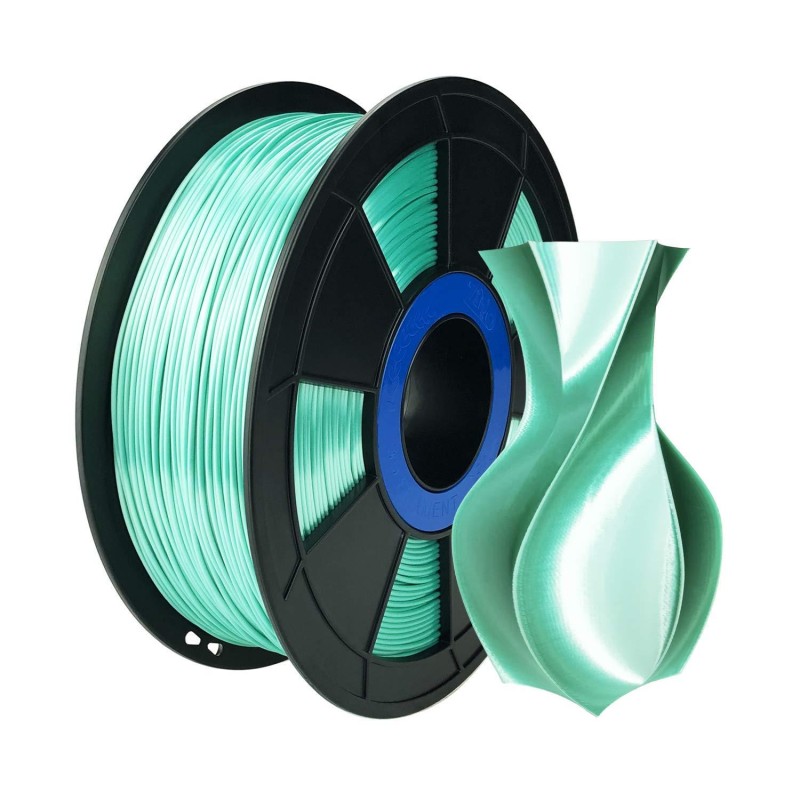 Filament 3D Silk Glossy 500g Vert 1.75 mm