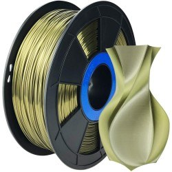 Filament 3D Silk Glossy 500g Bronze 1.75 mm