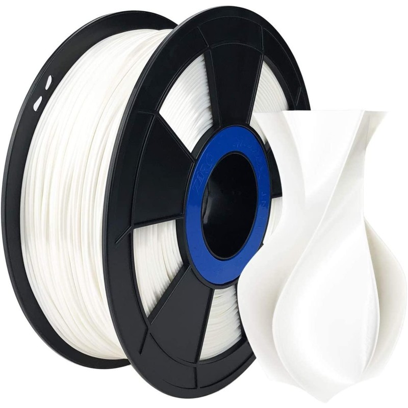 Filament 3D Silk Glossy 500g Blanc 1.75 mm