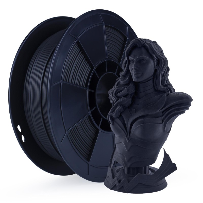 Fil 3D PLA MAT 500g 1.75mm Noir